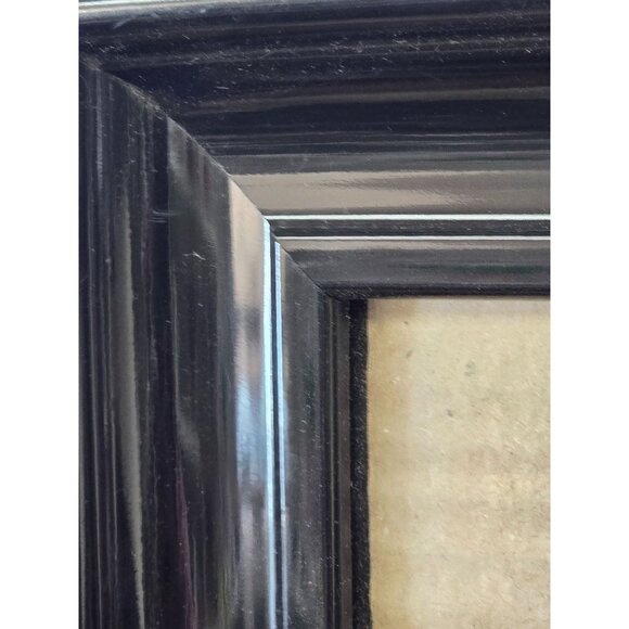 Black Glossy Photo Frame 4" x 6" Picture - Picture 4 of 7